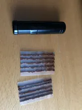 Deemount-Herramienta de reparación de neumáticos sin cámara para bicicleta, perforadora de neumáticos para pegamento, reparación gratuita opcional, rayas de goma