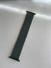 Correa de tela de nailon trenzada para Apple Watch, pulsera elástica de 44mm, 40mm, 38mm y 42mm para iWatch Series 6 SE 5 4 3, 2020
