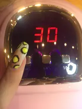 Secador de uñas LED UV, lámpara para curar todos los esmaltes de uñas de Gel con detección de movimiento, herramienta de salón de manicura y pedicura