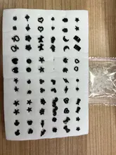 Conjunto de pendientes pequeños de plástico con diamantes de imitación para mujer y niña, joyería de 18/36/100 pares, Estilos mixtos, flores, animales geométricos, cristal