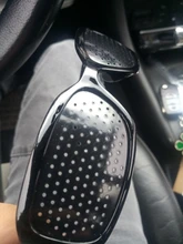 Gafas de protección ocular para el cuidado de la visión, lentes correctivos portátiles, mejorador estenopeic, agujero de Pin, antifatiga, color negro, 1 ud.