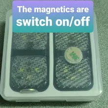 Baseus-luz de advertencia de puerta de coche, luces Flash anticolisión, señal magnética inalámbrica, 6 LED, 2 uds.