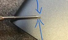 LAOA-brocas de destornillador de alta precisión, herramientas manuales de acero S2 de 4mm, 1 unidad