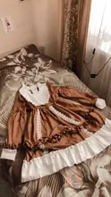 Vestido de encaje estilo Kawaii Lolita para mujer, disfraz japonés, bonito, gótico, para fiesta, renacentista, 2020