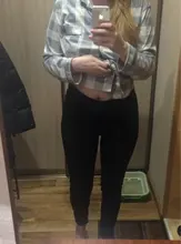Gray Jeans Pencil-Pants Stretch Skinny Black High-Waist Korean Plus-Size Fashion Woman