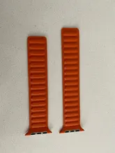 Correa de enlace de cuero para Apple watch, banda de 44mm, 40mm, 38mm, 42mm, pulsera de bucle magnético original, iWatch seires 3, 5, 4, 6 SE