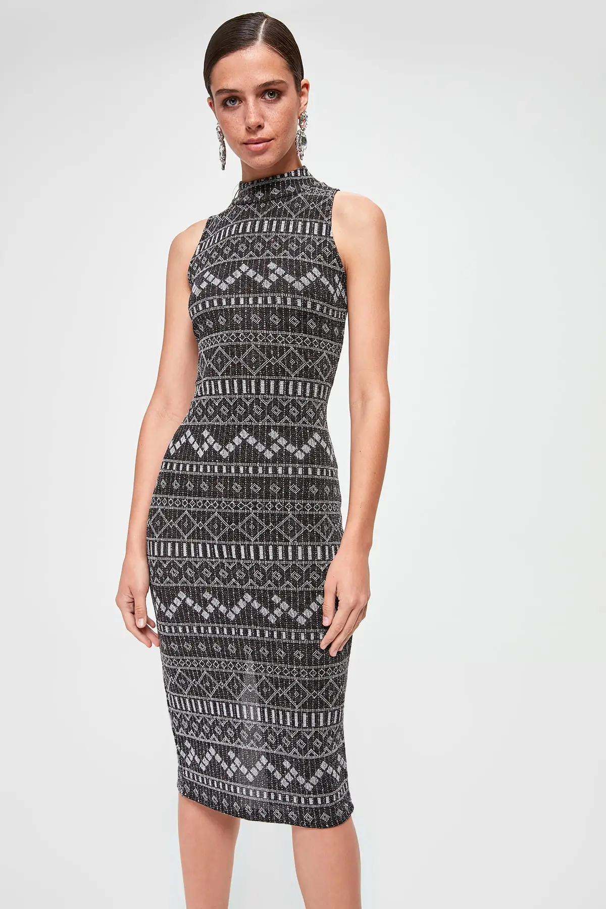 

Trendyol Patterned Dress TPRAW20EL1568