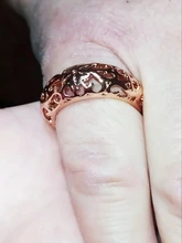 FDLK-anillo con diamantes de imitación clásicos para mujer, joyería de compromiso de boda y novia, Color oro rosa