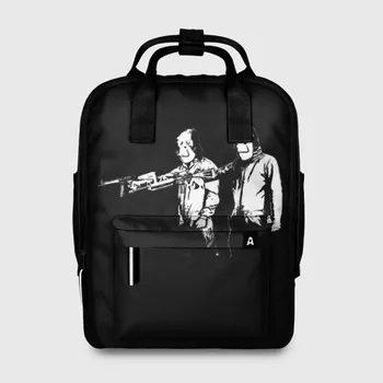 

Women backpack 3D paper House