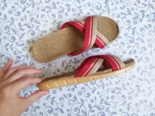 Suihyung-Zapatillas de lino informales para hombre y mujer, sandalias antideslizantes de estilo múltiple, para estar en casa, para verano