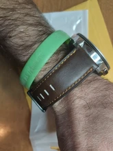 22mm correa de reloj para el Huawei watch gt 2/2e correa samsung Galaxy reloj de 3/45/46mm de cuero correa Amazfit ritmo GTR/equipo S3 frontera