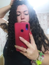 Extensiones de cabello trenzado degradado, pelo sintético Natural de ganchillo con ondas profundas de 22 pulgadas, pelo de baja temperatura para la Feria de la ciudad