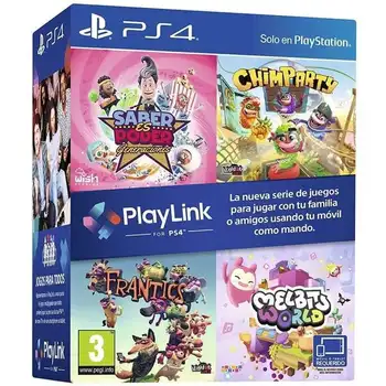 

Pack playlink 9795018 for sony ps4 console-includes set knowledge is power generations/chimparty/frantics / melbits world