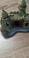 Castle-Tower-Ornaments Decoration Aquarium-Accessories Fish-Tank