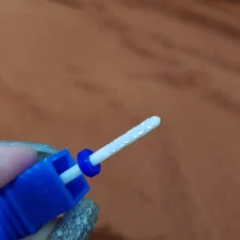 Broca de clavo de cerámica, fresa eléctrica rotativa, removedor de rebaba, esmalte de Gel, pedicura, accesorios de uñas preferentes, SAXTC01-22