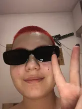 Gafas de sol de estilo Retro para hombre y mujer, anteojos de sol femeninos de estilo Retro para senderismo, elegantes y pequeños, rectangulares, con protección UV 2021, color negro, 400