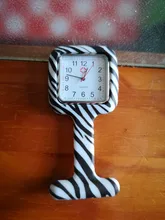 Relojes de bolsillo y Fob para mujer, pulsera de silicona cuadrada con broche de Clip, alfileres, movimiento de cuarzo de bolsillo, reloj de enfermera para mujer