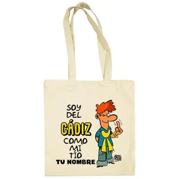 

Cloth bag I'm Cádiz as my uncle customizable with name