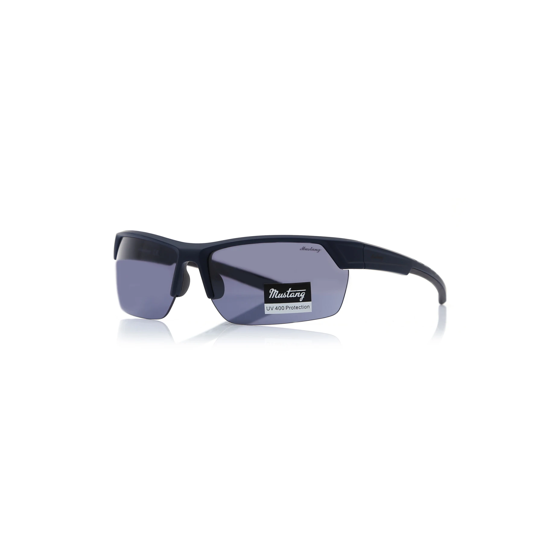 

Men's sunglasses mu 1886 01 bone navy blue organic rectangle rectangular 70-17-135 mustang