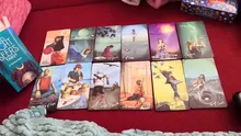 Juego de cartas del Tarot del Fuego, oráculo, guía electrónica, Linestrider Dreams, juguete de adivinación, Estrella giratoria, Muse, Hoodoo occulta
