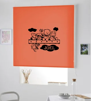 

Blind Iroa customizable Infant/patrol jungle! ROLLER BLINDS TRANSLUCENT! (ORANGE 100X175)