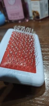 Multi-propósito peine para perro y gato aguja de cepillo para el cabello para mascota para Yokie cachorro perro pequeño removedor de pelo de belleza para mascotas aseo herramienta