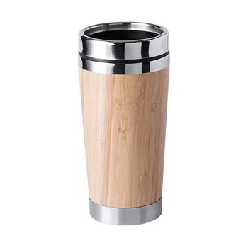 

Glass with Lid (500 ml) Bamboo 146170