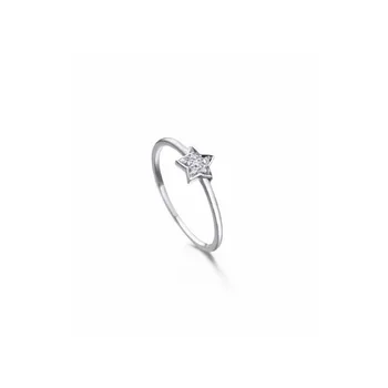 

Ring White Gold Star diamond Lecarré