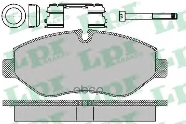Колодки Тормозные Iveco Daily 99- Передние Lpr 05p1297 Lpr арт. 05P1297