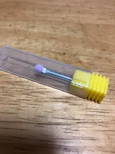 Uds.-broca de cerámica para pulir uñas, máquina de manicura de carburo y Diamante, bola, piedra, cortador de cutículas, herramientas de pedicura, pinzas/M/S