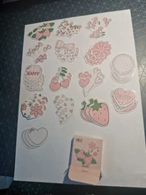 45 unids/caja varios pegatinas lindo Kawaii planificador diario, álbum de recortes diario pegatinas de papel de papelería