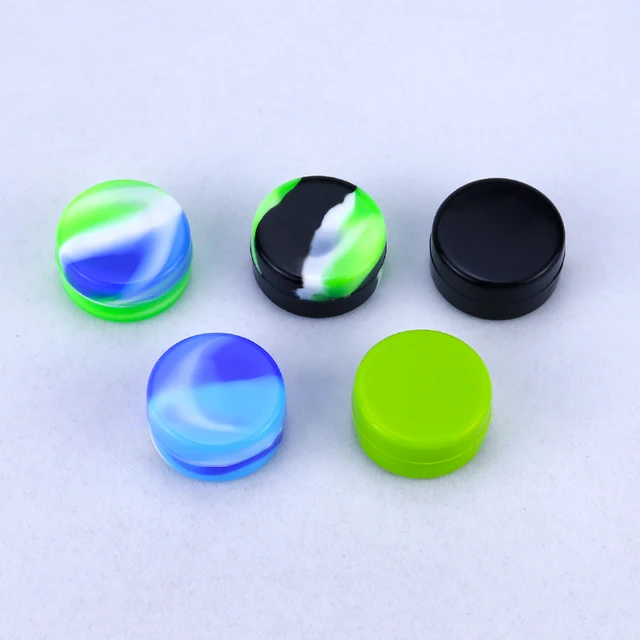 22ml Silicone Round Wax Jar