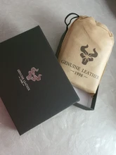 Billetera de cuero genuino para hombre, cartera con grabado gratis 100%, monedero pequeño, mini portatarjetas con cadena, portafolio de bolsillo para hombre