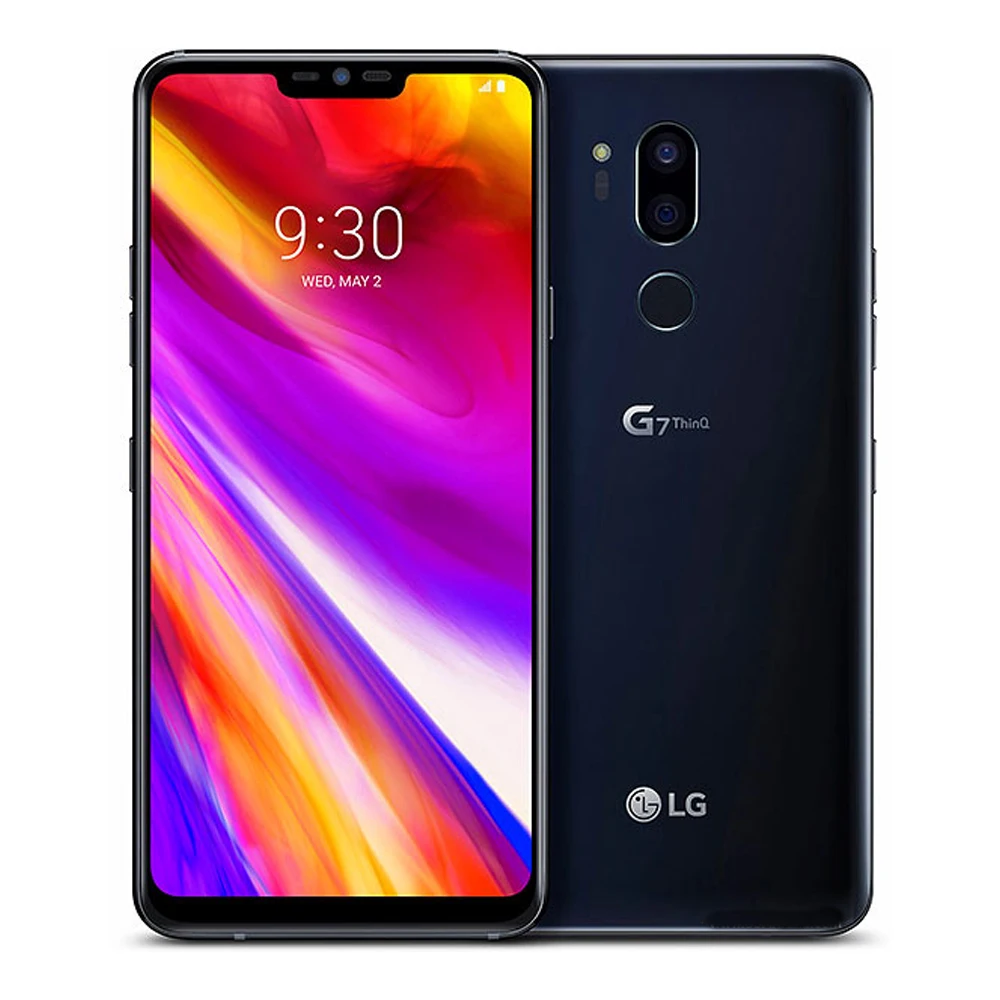Оригинальный сотовый телефон LG G7 ThinQ G710N G710VM G710EAW 4G LTE Φ 6 1 &quotSnapdragon 845 Android