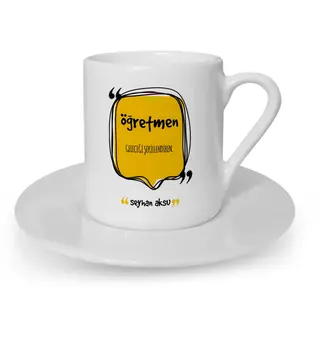 

Personalized Teacher Means Turkish coffee Cup-2