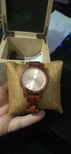 Shifenmei-relojes de madera para hombre y mujer, reloj de pulsera de cuarzo para parejas, con logotipo personalizado