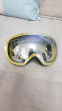 Gafas de esquí con protección UV400 para hombre y mujer, lentes antiniebla para Snowboard, esquí grande, deportes al aire libre