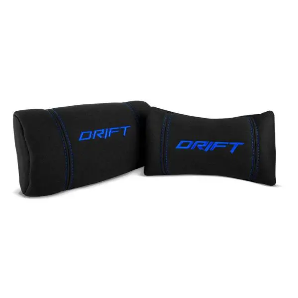 Игровое кресло DRIFT DR100BL 90-160 ° ткань пена черный синий