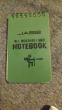 Cuaderno impermeable para todo tipo de clima, cuaderno de notas de papel, militar, para exteriores, Camping