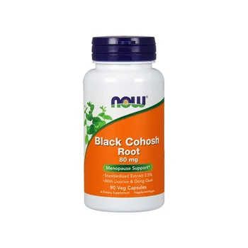 

Black Cohosh Root 80 mg - 90 vegetable capsules [Nowfoods]