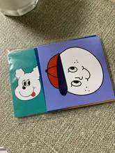 SIXONE-tarjetas decorativas creativas para perros, tarjetas decorativas, decoración de pared, accesorios de tiro, traje de pintura decorativa, 8 juegos