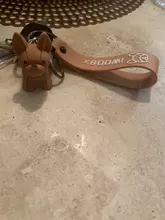 Moda Punk llavero de Bulldog Francés de cuero de la PU perro llaveros para las mujeres bolso colgante joyas baratija del coche de los hombres, anillo de clave de la cadena