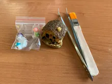 Kit de herramientas para granja de hormigas, alimentador de agua, pinzas y juego de decoración