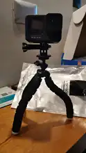 Vamson-Mini trípode Flexible para teléfono móvil, soporte de clip para GoPro Hero 8, 7, 6, 5, 4, 3 + 2, 1, yi 4k, VP414