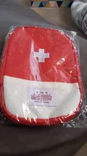 Portátil al aire libre estuche para botiquín de primeros auxilios, bolsa viaje, medicina, paquete Kit de emergencia de bolsas pequeñas de la medicina organizador divisor de almacenamiento