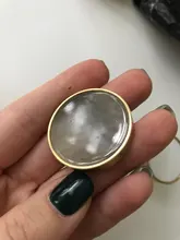 Furniture-Handles Door-Knobs Drawer Pulls Cupboard Shell-Resin Cabinet Kitchen Brass