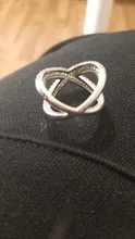 Fashion Rings Eye-Jewelry Wedding-Band Heart-Crown 925-Sterling-Silver Women Party 