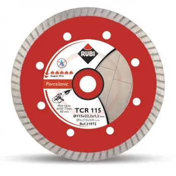 

CUTTING DISC PORCELAIN B/CONTD 115x1,2 MM TURBO DIAM RUBI