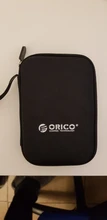 ORICO 2,5 duro carcasa de disco HDD Portátil Bolsa de protección para externo de 2,5 pulgadas disco duro/auricular/U disco caja de unidad del disco duro negro