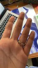 Korean Fashion Silver Color Geometric Adjustable Size Rings For Women Ladies Luxury Jewelry